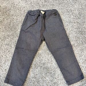 Roberto Cavalli Textured Gray Pants